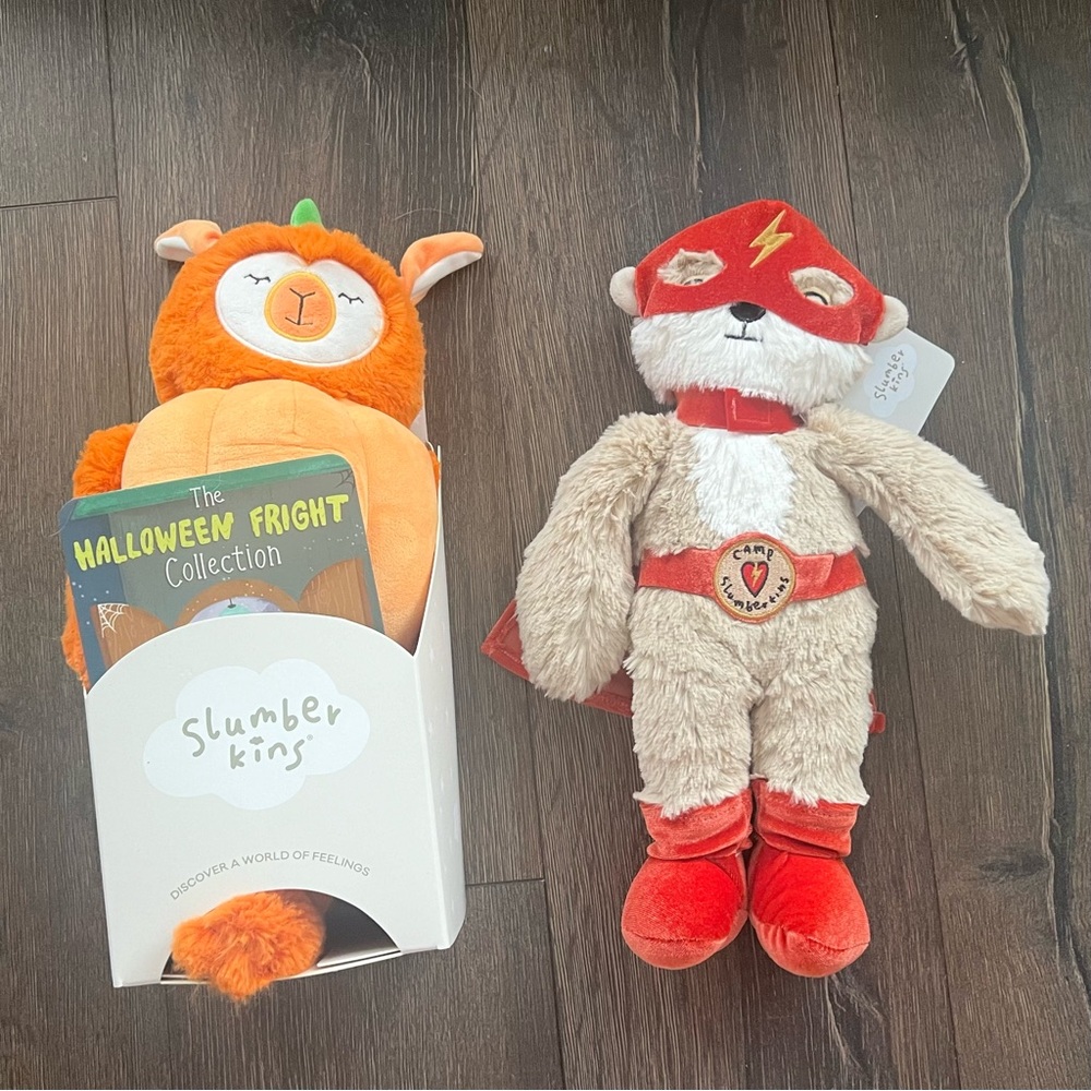 Bundle of two Brand New slumberkins plushies